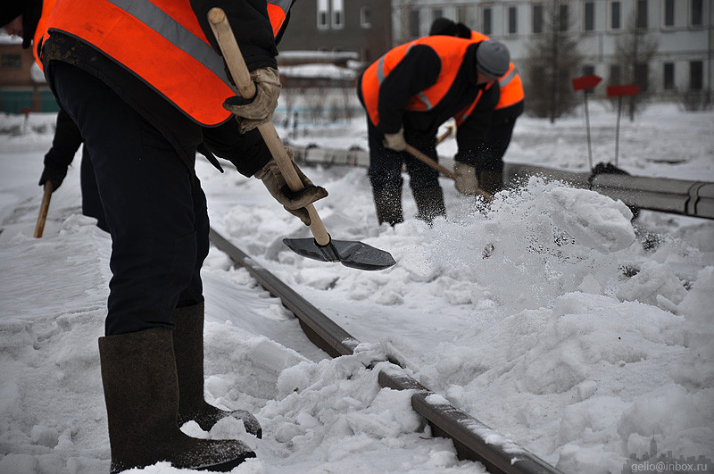 Киевлян штрафуют за плохую уборку снега