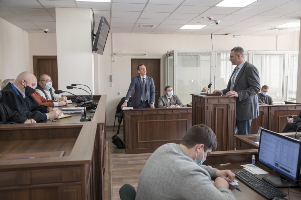 Мэр Киева Виталий Кличко выступил в суде как свидетель