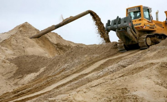 В Киеве украли песка на миллионы гривен. Установлен подозреваемый