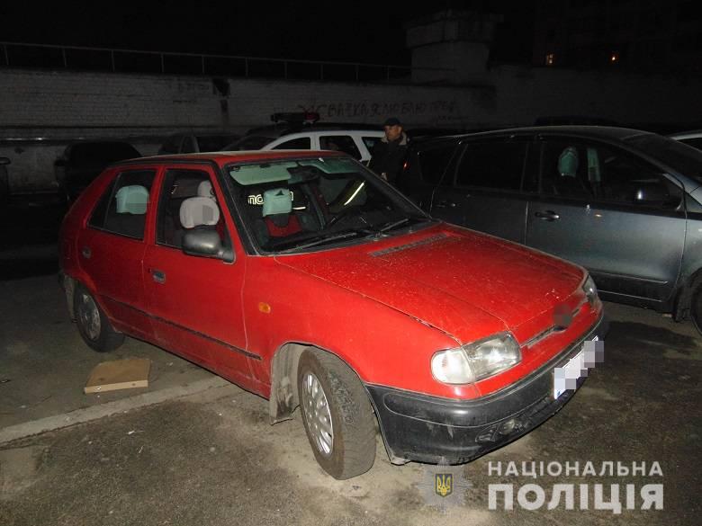 В Киеве камеры наружного наблюдения помогли поймать автомобильного вора