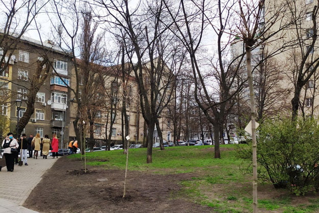 В Печерском районе Киева создали уникальную аллею