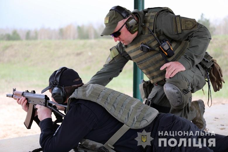 Под Киевом прошли крупные полицейские учения (фото, видео)
