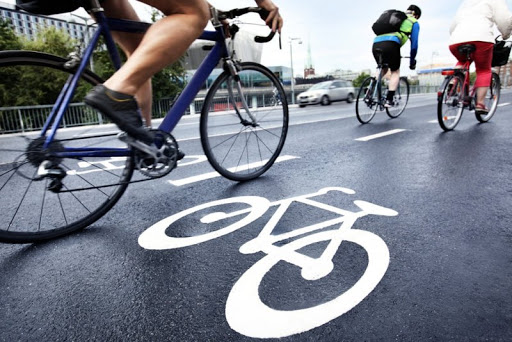 В Киеве в течение года появится более 100 километров новых велосипедных дорожек