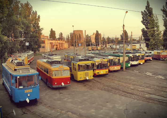 В Киеве открыли музей электротранспорта. День в истории