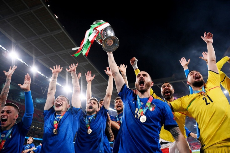 Сборная Италии стала во второй раз в истории чемпионом Европы по футболу