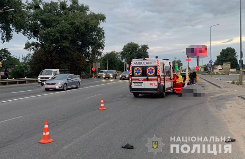 В Соломенском районе Киеве произошло смертельное ДТП
