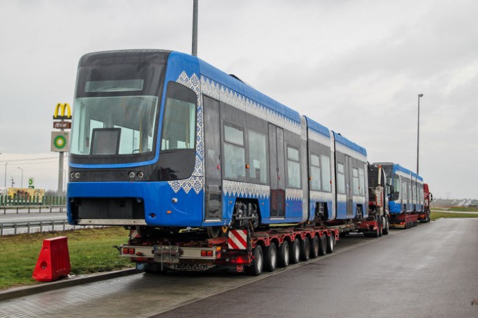 Киев на линии выйдут новые трамваи