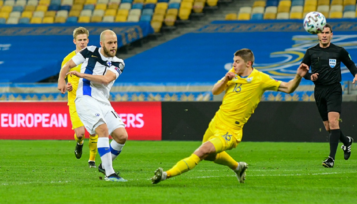 Сегодня сборная Украины проведет гостевой матч со сборной Финляндии в отборочном турнире чемпионата мира по футболу