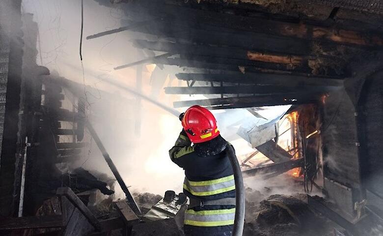 Во время пожара в киевской многоэтажке погиб человек