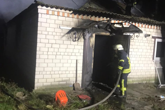 В Киевской области во время пожара погиб человек