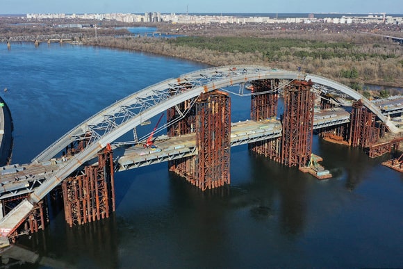 Открытие Подольского моста переносится на 2022 год