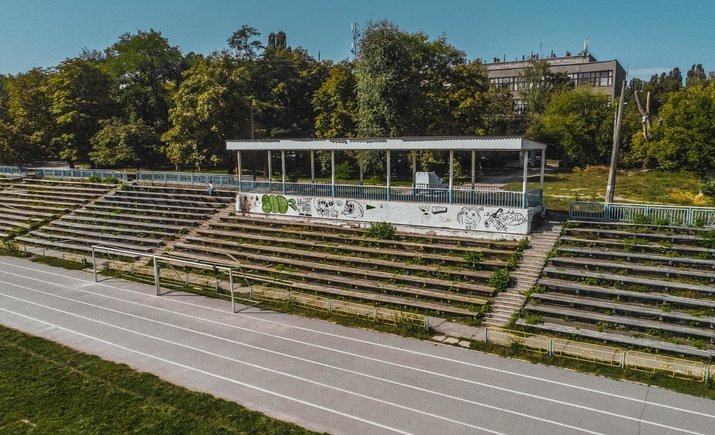 В Киеве приступили к реставрации стадиона, на котором проходил “матч смерти”
