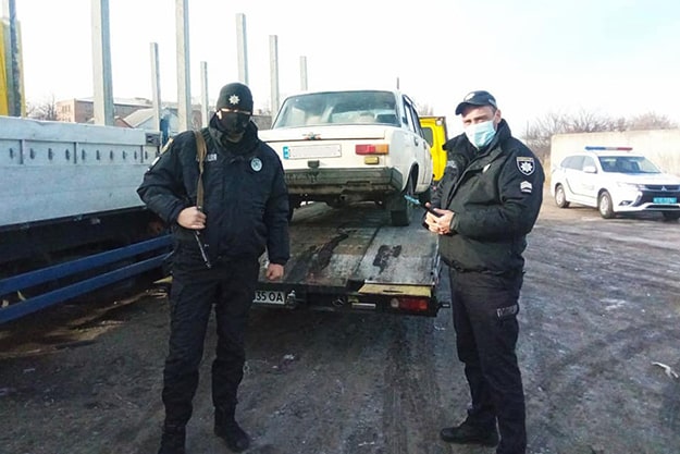 В Белоцерковском районе полицейские задержали несовершеннолетнего за рулем. Автомобиль был направлен на штрафплощадку