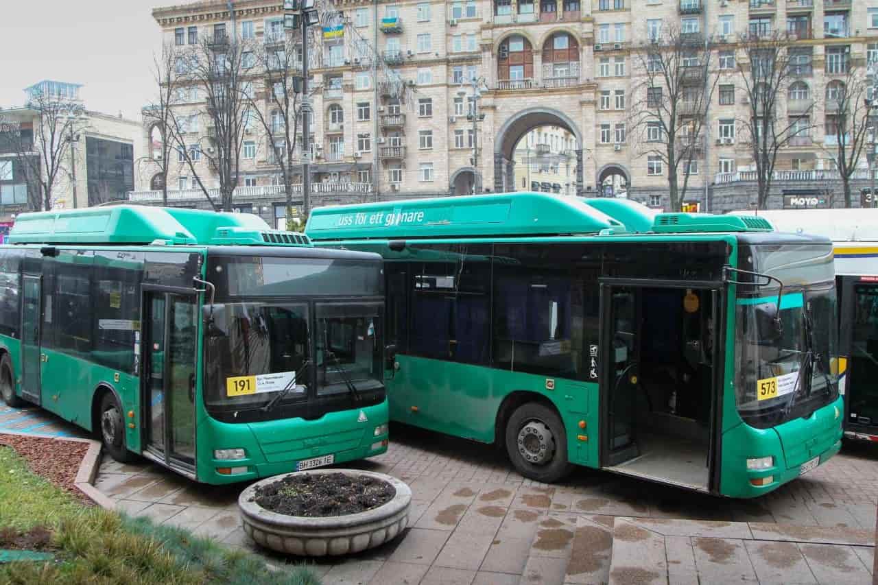 Киевские маршруты будут обслуживать около тридцати подержанных автобусов MAN
