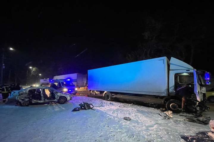 В Киевской области произошло смертельное ДТП. Погиб один человек