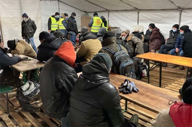 Более тысячи бедных и бездомных киевлян обратились в пункты обогрева