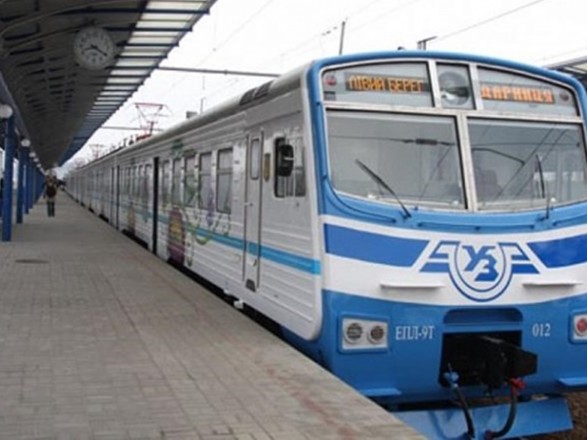 В Киеве 20 января отменили восемь рейсов городской электрички