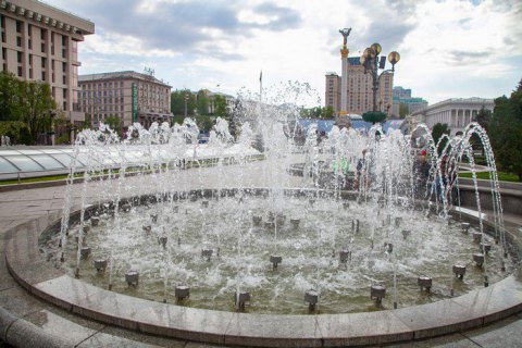 Ночь на 7 марта в Киеве прошла спокойно: предоставляются ЖКХ-услуги, на Майдане заработал фонтан