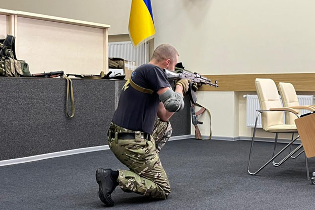 Полицейские Киева провели учения