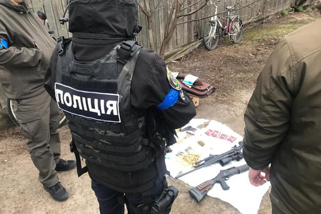 В Вышгородском районе задержали подозреваемого в коллаборационистской деятельности (фото)