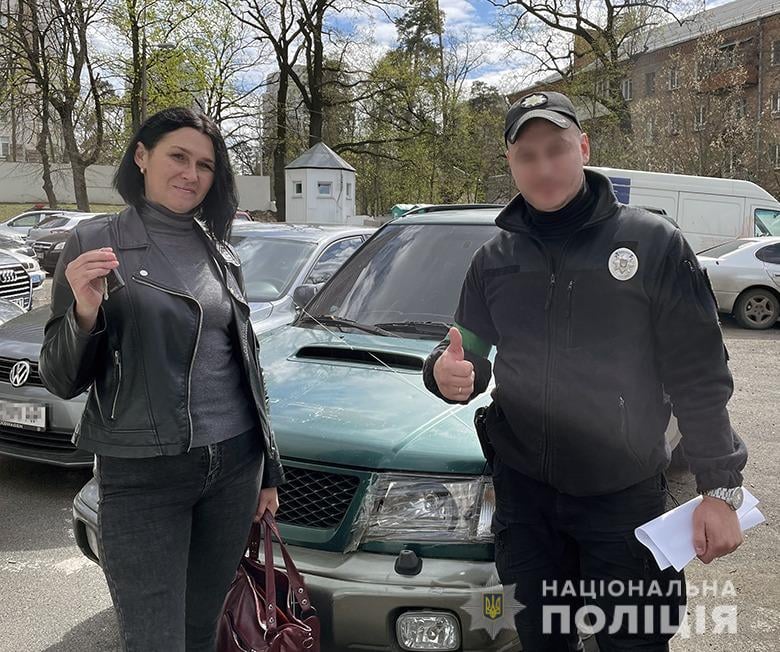Киевские полицейские разыскали десять угнанных автомобилей