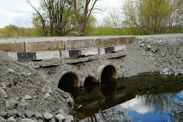 В Киевской области восстановлен мост (фото)