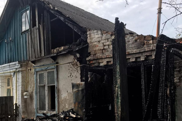 В Фастовском районе во время пожара погиб мужчина
