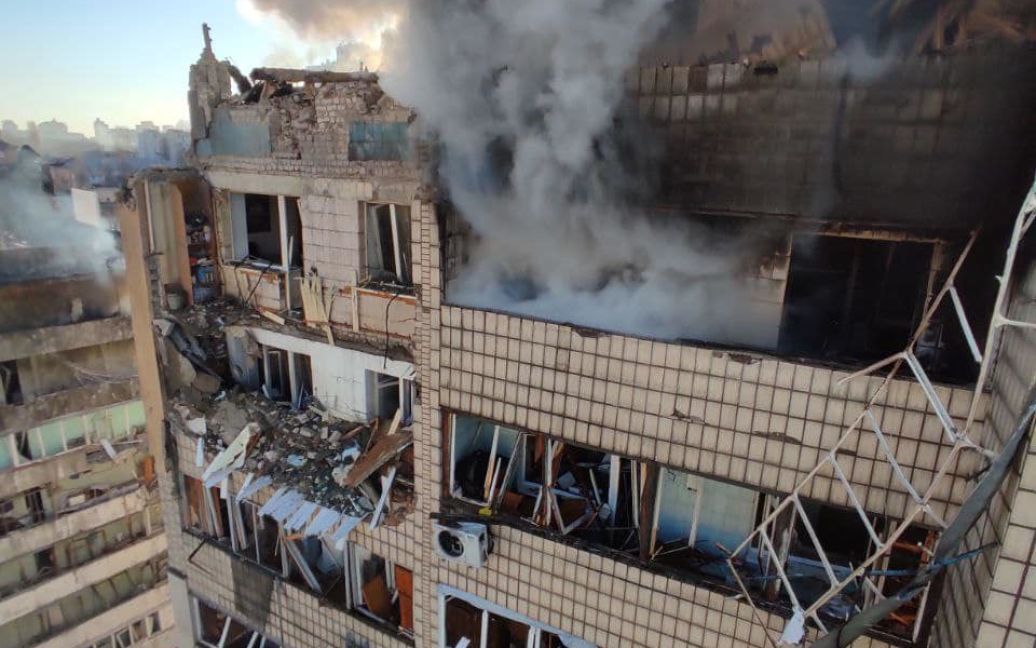 В Киеве собираются восстановить 20 домов, пострадавших во время обстрелов