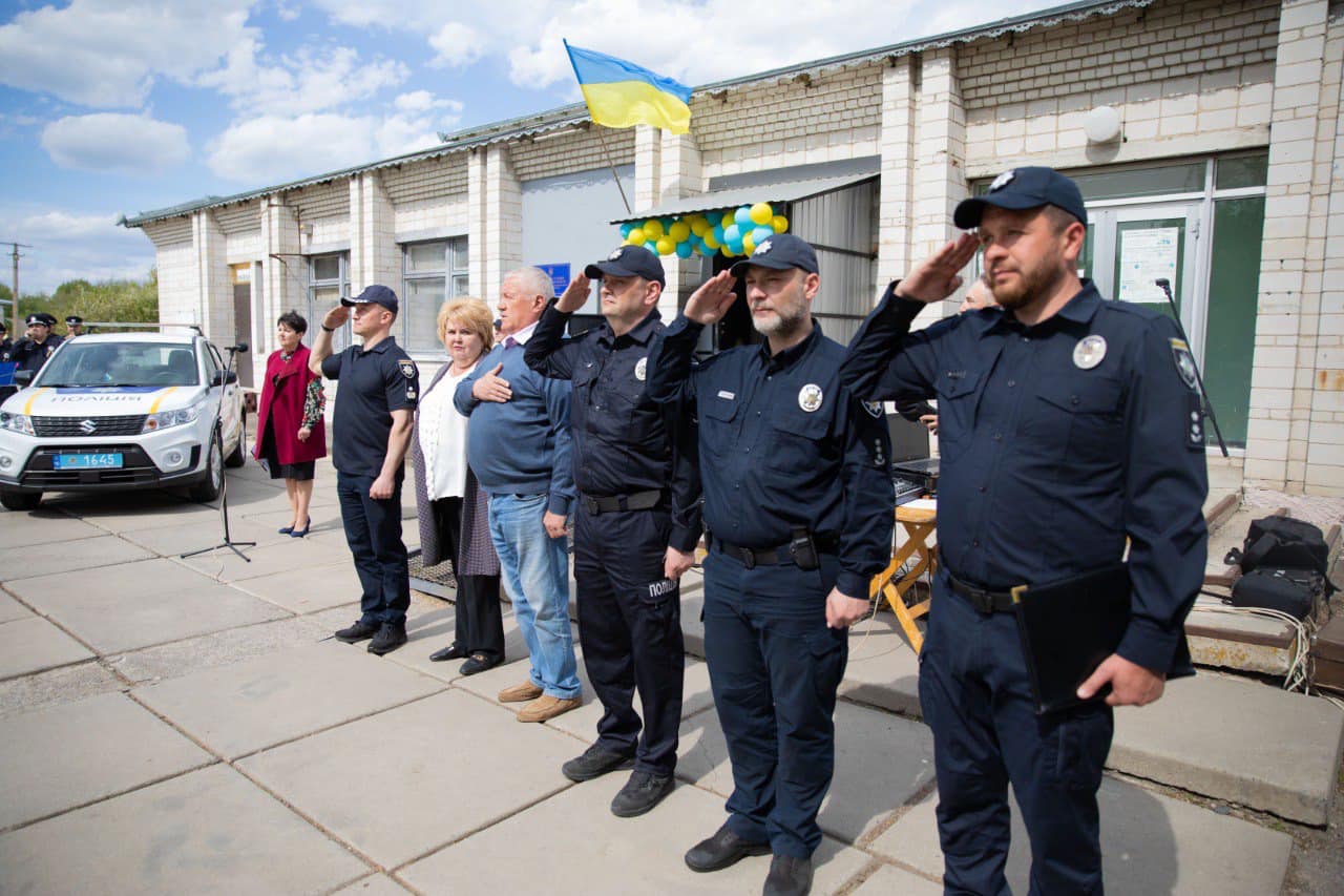 В Бориспольском районе открыли три полицейских станции