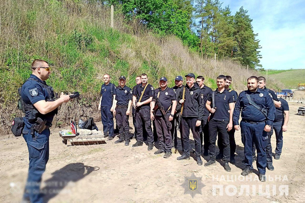 Полицейские Белоцерковского района провели учения (фото, видео)