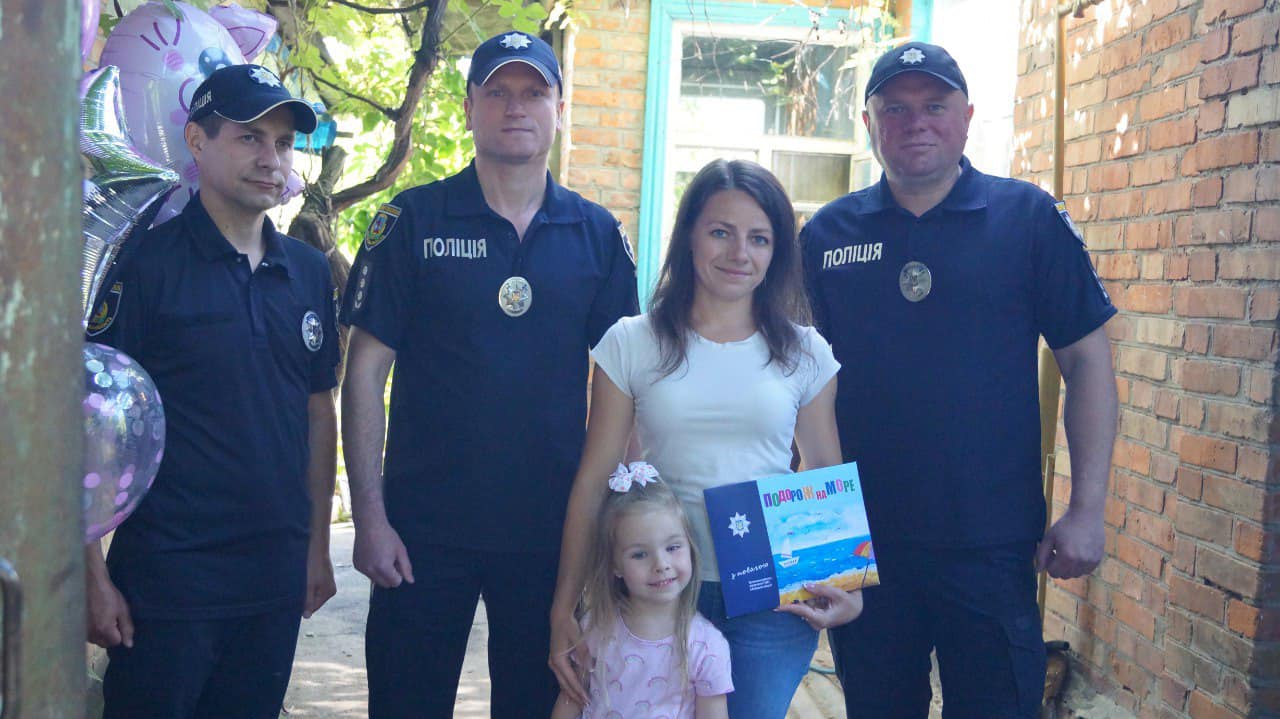 Правоохранители Киевской области осуществила мечту дочери героически погибшего полицейского Сергея Близнюка