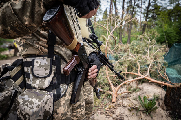Киев защищает 112 бригада территориальной обороны - КГГА (фото)