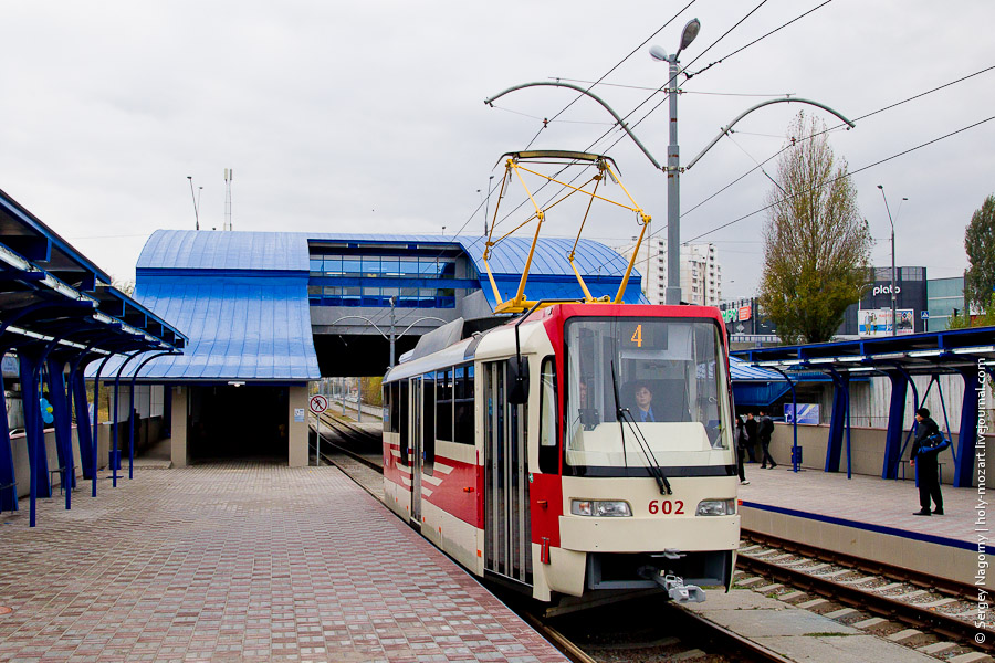 В Киеве временно меняется движение трамвая № 5