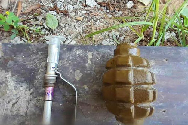 В Бучанском районе возле жилого дома обнаружили растяжку с гранатой Ф-1, которую оставили войска РФ
