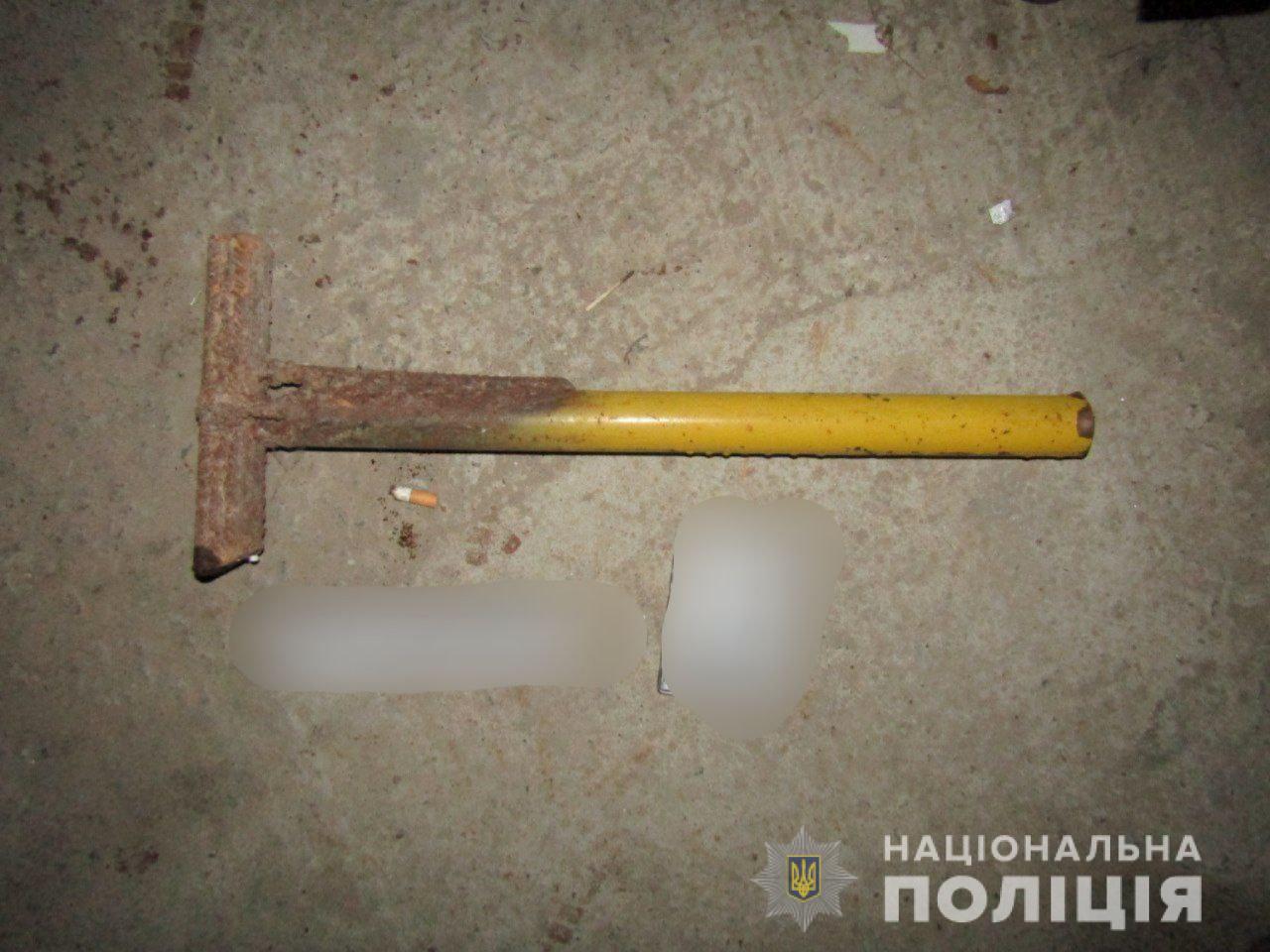 У Фастівському районі місцевий мешканець побив знайомого металевою трубою по голові