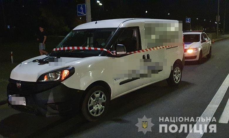 В Деснянском районе Киева произошло смертельное ДТП. Нетрезвый водитель Fiat Doblо переехал велосипедиста