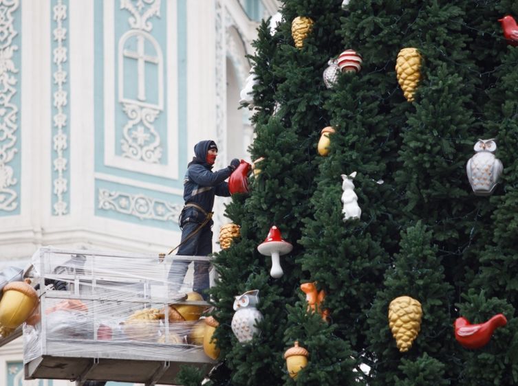 Киевляне просят не устанавливать елку в центре столицы