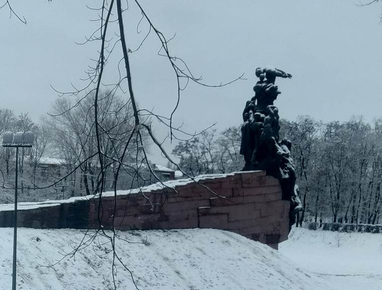 Снігопад у Києві: фоторепортаж