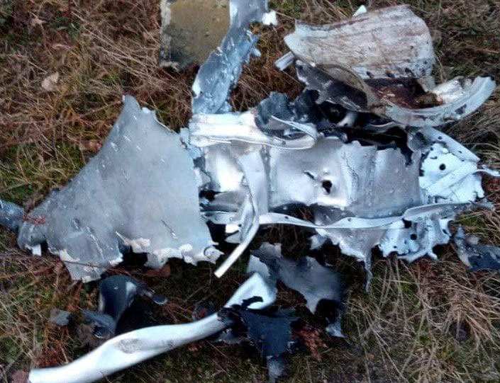 У лісі під Києвом знайшли уламки збитої російської ракети
