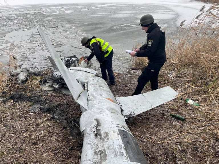 В озере под Киевом нашли сбитую российскую ракету