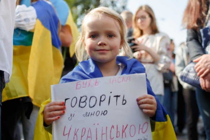 В Киеве подсчитали, сколько горожан перешли на украинский язык за время войны