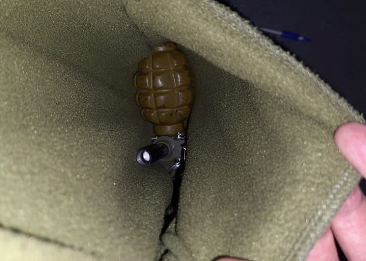 В метро Киева у пассажира нашли гранату