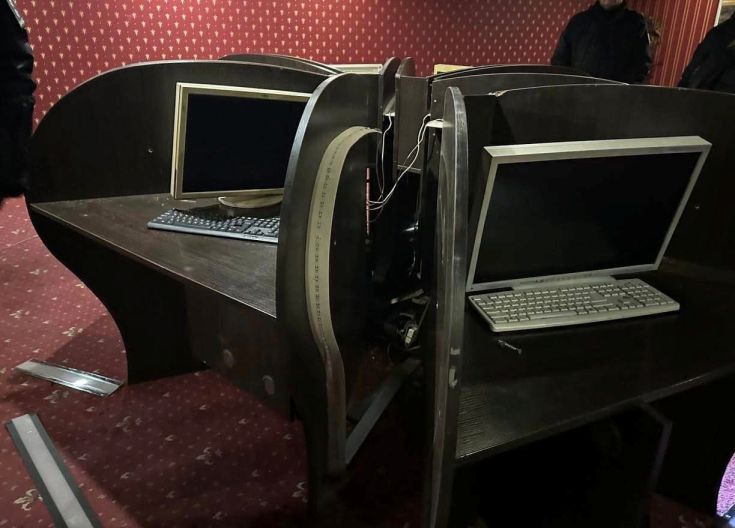В Киевской области "накрыли" подпольный игровой салон