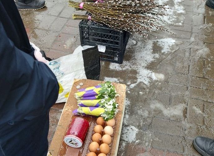 В Киеве поймали торговцев первоцветами