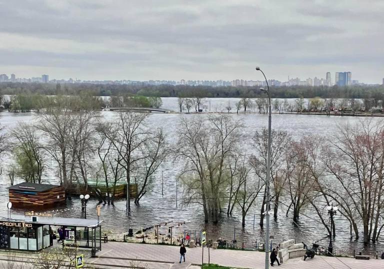 В Киеве ожидают пик весеннего паводка