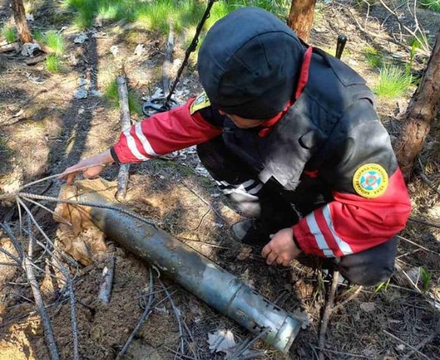 В одном из районов Киева нашли остатки "Градов"