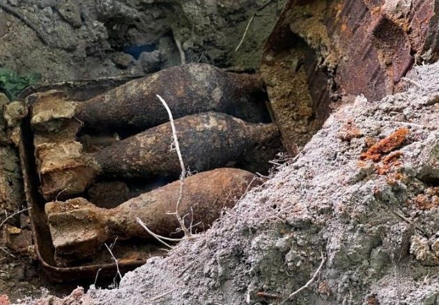 У Києві знайшли мінометні снаряди часів Другої світової війни