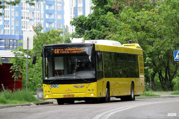 У Києві змінився маршрут автобуса №48