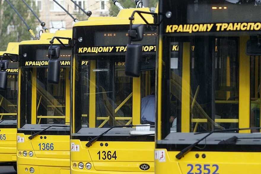 У столиці змінять роботу деяких тролейбусів