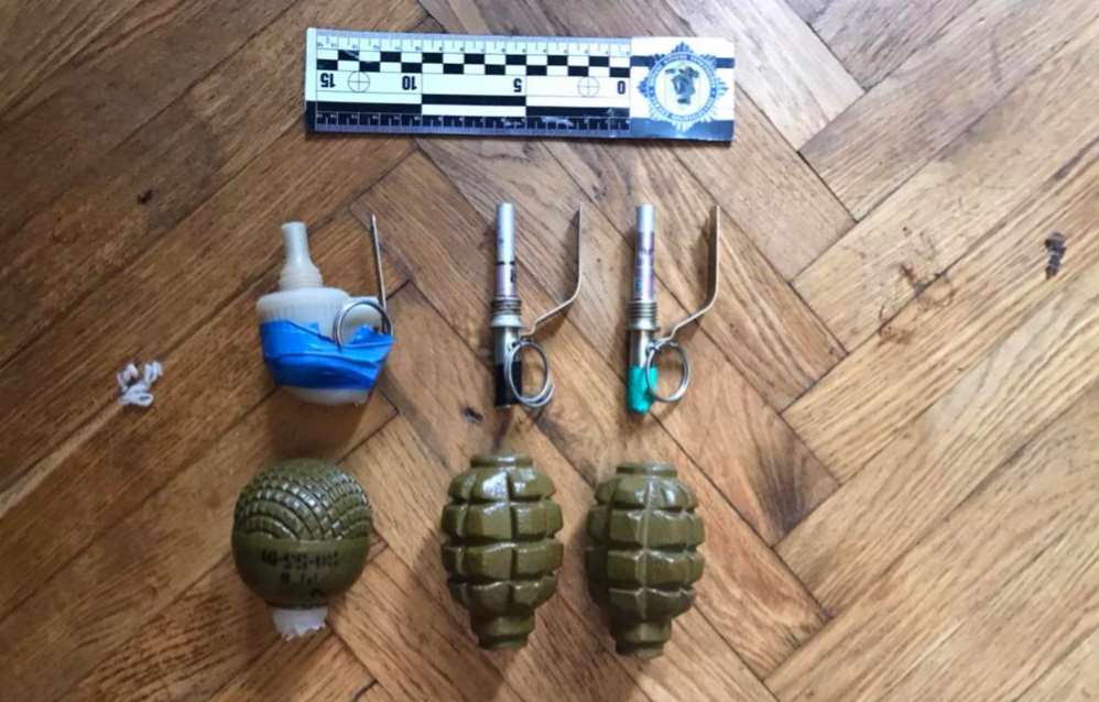 В Киеве правоохранители задержали мужчину за незаконное хранение боеприпасов